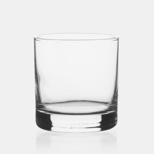 Classy Decorative Monogramed P Personalisiert Whiskyglas (Rechts)