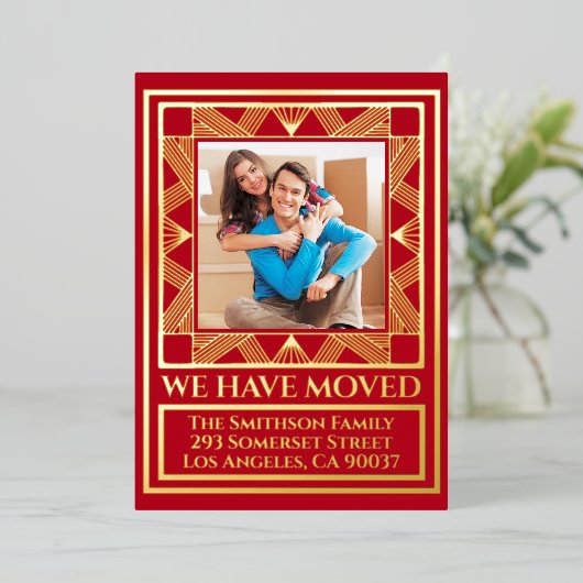 Classy Deko Chic Ankündigung zur Personalisierten (Stehend vorne)