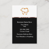 Classy Dentist Office Moderne Visitenkarten Visitenkarte (Vorderseite)