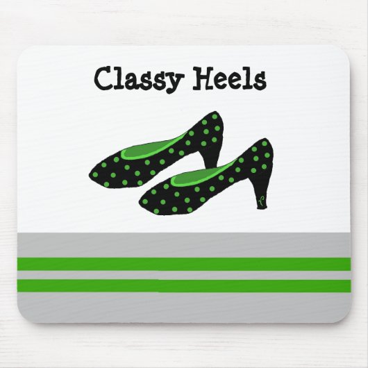 Classy Designer-Heels Mousepad (Vorne)