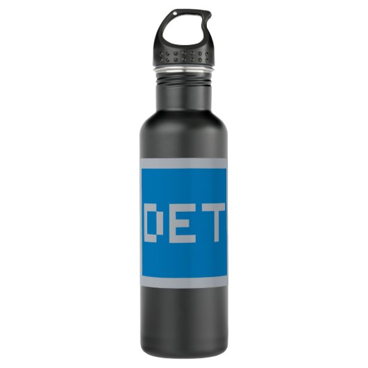 Classy Detroit Lions Football Edelstahlflasche (Vorderseite)