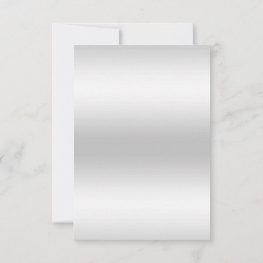 Classy Diamond Glitzer Wasserfarben Blume Geburtst RSVP Karte (Rückseite)