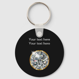 Classy Diamond Jewel Theme Schlüsselanhänger