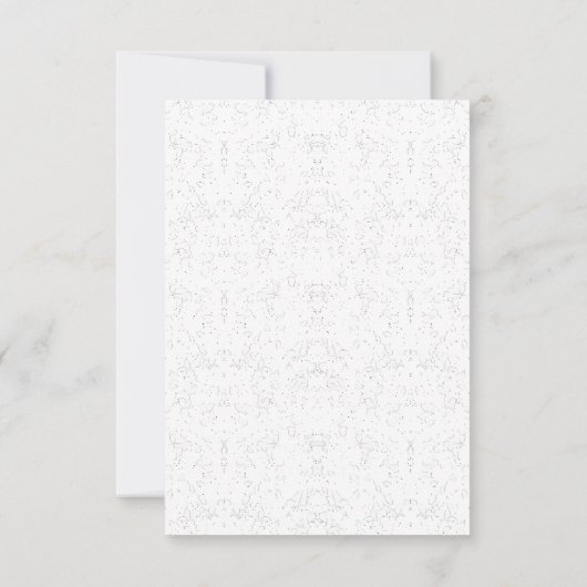 Classy Digital Save the Date | Rustikal Boho (Rückseite)