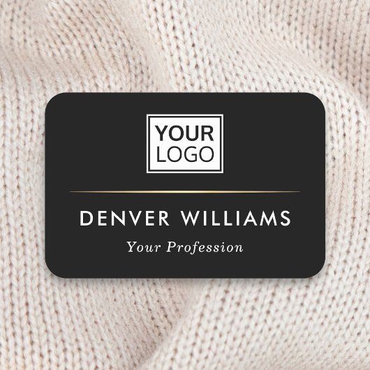 Classy Divider benutzerdefiniertes Logo elegant sc Namensschild