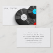 Classy DJ Business Card Visitenkarte (Vorne/Hinten)