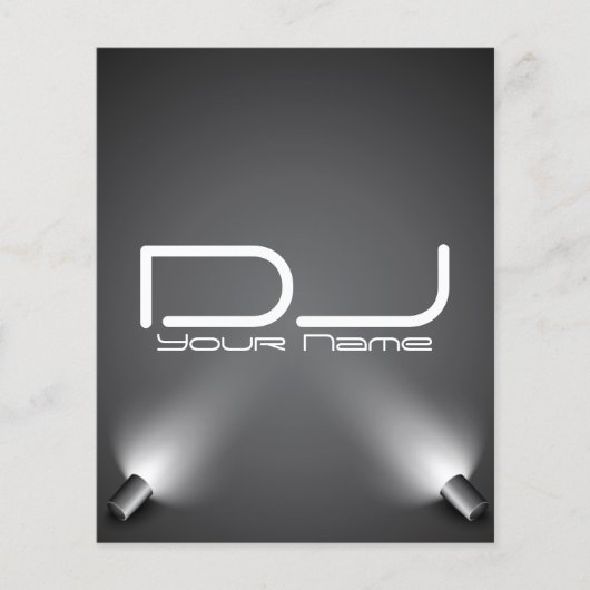 Classy DJ Party Flyer (Vorne)