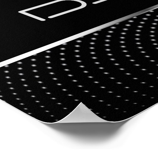 Classy DJ Poster (Ecke)