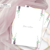 Classy Dusty Lila, Mauve, Pink Monogram Wedding Einladung