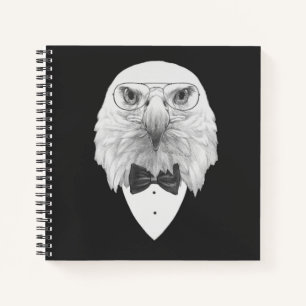 Classy Eagle Portrait Notizblock