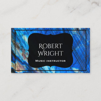 Classy Elegant Labradorite Visitenkarte