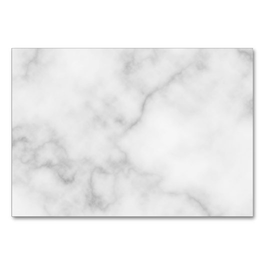 Classy Elegant Marble Wedding Advice und Wünsche Tischnummer (Rückseite)