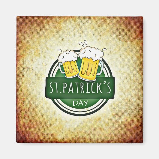Classy Elegant St. Patrick's Day Magnet (Vorne)