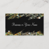 Classy Elegante Crystal Bling Business Cards Visitenkarte (Vorderseite)
