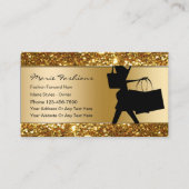 Classy Fashion Business Cards Visitenkarte (Vorderseite)