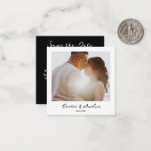 Classy Film Foto - Save the Date Einladung zur Hoc (Vorderseite/Rückseite Beispiel)