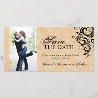 Classy Foto Save the Date Einladung