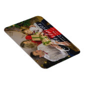 Classy Frohe Weihnachten Glück Neues Jahr Custom F Magnet (Rechte Seite)