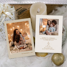 Classy Frohe Weihnachtsfamilie Foto