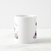 Classy Funny Calico Lila Kaffeetasse (Mittel)