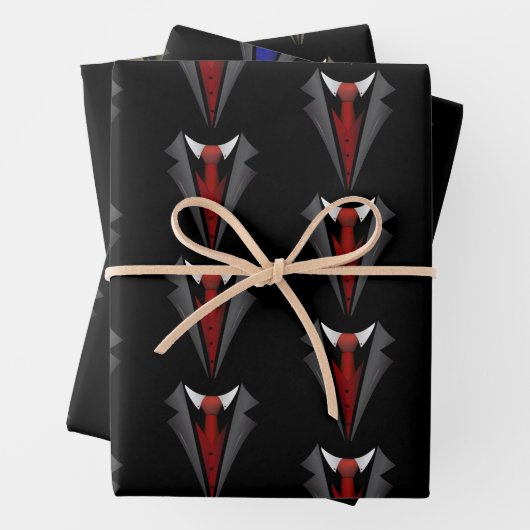 Classy Gentleman Geschenkpapier Set (Beispiel)