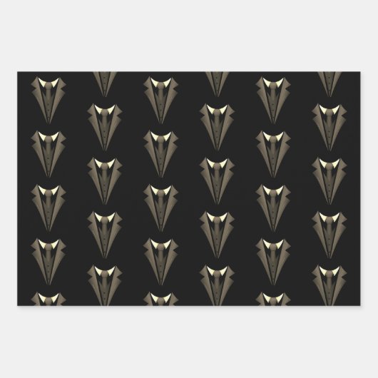 Classy Gentleman Geschenkpapier Set (Vorderseite 3)