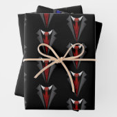 Classy Gentleman Geschenkpapier Set (Beispiel)