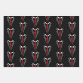 Classy Gentleman Geschenkpapier Set (Vorderseite)