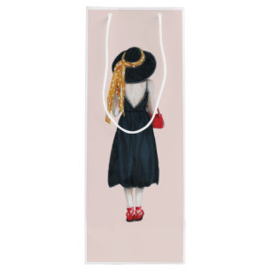 Classy Girl Geschenktüte Für Weinflaschen