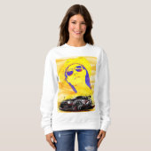 Classy Girl mit Sonnenbrille Plus Size T - Shirt T (Vorne ganz)