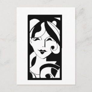 Classy Girl Postkarte