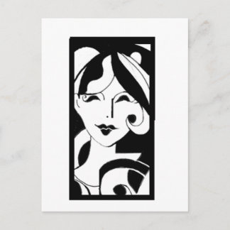 Classy Girl Postkarte