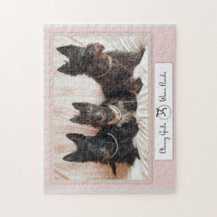 Classy Girls tragen Perlen Puzzle
