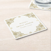 Classy Glam Goldenes Paradies für Kletterhexen: Ve Rechteckiger Pappuntersetzer (angewinkelt)