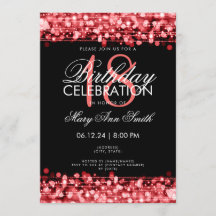Classy Glitzern Red