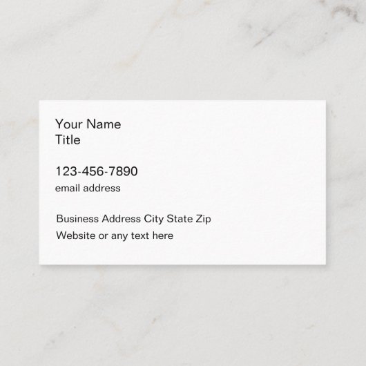 Classy Glitzy Beauty Fashion Business Cards Visitenkarte (Rückseite)