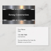 Classy Glitzy Beauty Fashion Business Cards Visitenkarte (Vorne/Hinten)