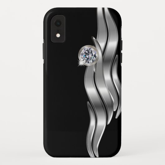 Classy Glitzy Bling Jewel Style Case-Mate iPhone Hülle (Rückseite)