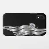 Classy Glitzy Bling Jewel Style Case-Mate iPhone Hülle (Rückseite (Horizontal))