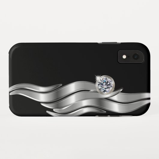 Classy Glitzy Bling Jewel Style Case-Mate iPhone Hülle (Rückseite (Horizontal))