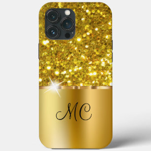 Classy Glitzy Monogram Case-Mate iPhone Hülle