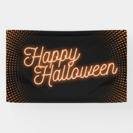 Classy Glows Happy Halloween Banner