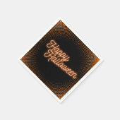 Classy Glows Happy Halloween Serviette (Ecke)