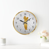 Classy Gold Acrylic Wall Uhren (Zuhause)