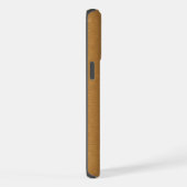 Classy Gold Bar Theme Monogram iPhone Hülle (Rechte Seite)