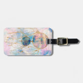 Classy Gold Dreamcatcher Rainbow Wolken Sky Design Gepäckanhänger (Vorderseite horizontal)