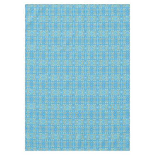 Classy Gold Floral Pattern Tischdecke (Vorderseite)