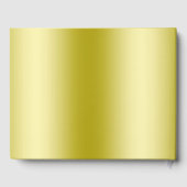 Classy Gold Glitzer & Wedding Rings Gästebuch (Rückseite)