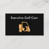 Classy Golf Carts Verkauf und Service Business Car Visitenkarte (Vorderseite)