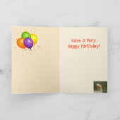 Classy Goose Friend Birthday Karte (Innenseite)